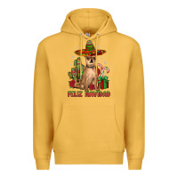 Mustard Chihuahua feliz navidad Premium Hoodie - JahusDesignShop