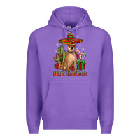 Purple Chihuahua feliz navidad Premium Hoodie - JahusDesignShop
