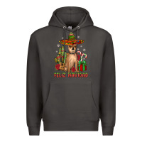 Smoke Chihuahua feliz navidad Premium Hoodie - JahusDesignShop