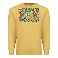 Antique Gold school's out for summer Premium Sweatshirt - Zillion Design Studio