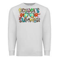 Dove Grey school's out for summer Premium Sweatshirt - Zillion Design Studio