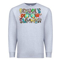Heather Grey school's out for summer Premium Sweatshirt - Zillion Design Studio