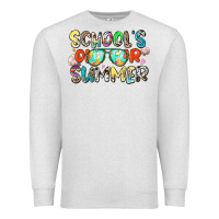 Oatmeal Heather school's out for summer Premium Sweatshirt - Zillion Design Studio
