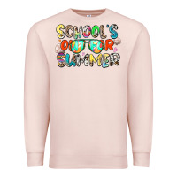Pale Pink school's out for summer Premium Sweatshirt - Zillion Design Studio