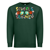 Sports Green school's out for summer Premium Sweatshirt - Zillion Design Studio
