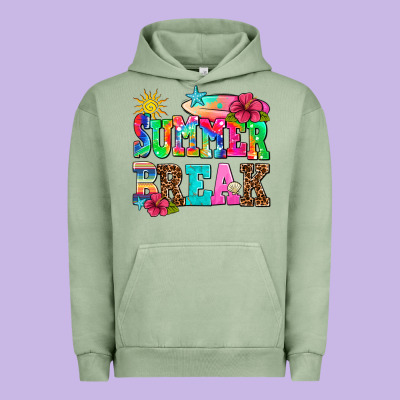 Summer Break Urban Hoodie Designed By Adodesignshop