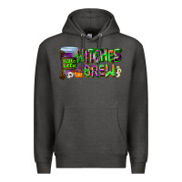 Charcoal Heather witches brew Premium Hoodie - AdoDesignShop