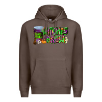Coffee witches brew Premium Hoodie - AdoDesignShop