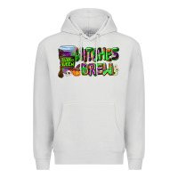 Dove Grey witches brew Premium Hoodie - AdoDesignShop
