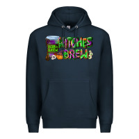 Navy witches brew Premium Hoodie - AdoDesignShop