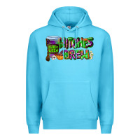 Ocean Blue witches brew Premium Hoodie - AdoDesignShop