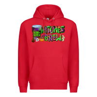 Red witches brew Premium Hoodie - AdoDesignShop