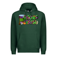 Sports Green witches brew Premium Hoodie - AdoDesignShop