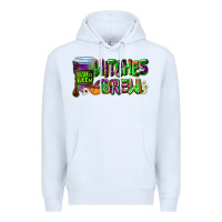 White witches brew Premium Hoodie - AdoDesignShop