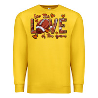 Lemon for the love of the game football Premium Sweatshirt - texasbilliewilder