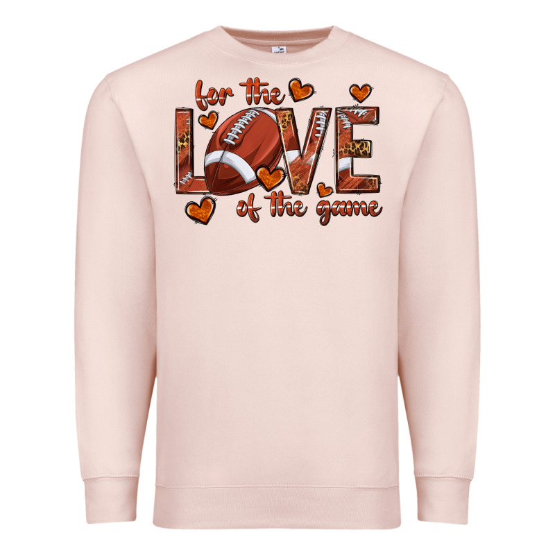 For The Love Of The Game Football Premium Sweatshirt by texasbilliewilder | Teevron