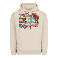 Pigment French Oak resting beach face Urban Hoodie - AdoDesignShop