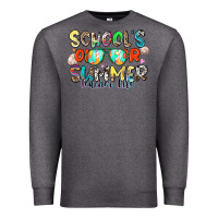 Charcoal Heather school's out for summer teacher life Premium Sweatshirt - Zillion Design Studio
