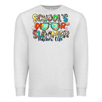 Oatmeal Heather school's out for summer teacher life Premium Sweatshirt - Zillion Design Studio
