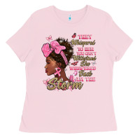 Bubblegum Pink they whispered to hear you cant withstand the stor Ladies Tee - BarkalooDesign