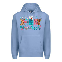 Colony Blue x ray tech Premium Hoodie - BundleAndBundleShop