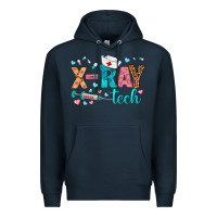 Navy x ray tech Premium Hoodie - BundleAndBundleShop