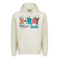 Oatmeal Heather x ray tech Premium Hoodie - BundleAndBundleShop