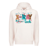 Pale Pink x ray tech Premium Hoodie - BundleAndBundleShop