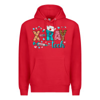 Red x ray tech Premium Hoodie - BundleAndBundleShop