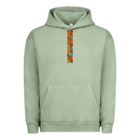 Pigment Oil Green fall leaf Urban Hoodie - BundleAndBundleShop