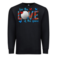 Black for the love of the game hockey Premium Sweatshirt - texasbilliewilder