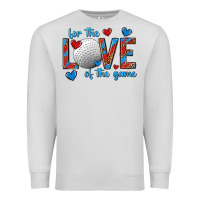 Dove Grey for the love of the game hockey Premium Sweatshirt - texasbilliewilder