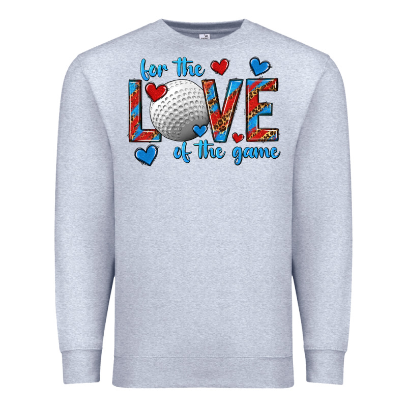 For The Love Of The Game Hockey Premium Sweatshirt by texasbilliewilder | Teevron