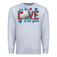 Heather Grey for the love of the game hockey Premium Sweatshirt - texasbilliewilder