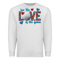 Oatmeal Heather for the love of the game hockey Premium Sweatshirt - texasbilliewilder