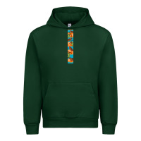 Forest Green fall pumkin Urban Hoodie - BundleAndBundleShop