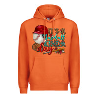 Carrot it's a baseball kinda day Premium Hoodie - BundleAndBundleShop