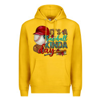 Lemon it's a baseball kinda day Premium Hoodie - BundleAndBundleShop