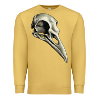 Antique Gold Raven Skull Premium Sweatshirt - RanaPortraitStore
