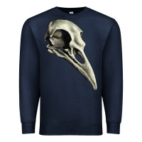 Navy Raven Skull Premium Sweatshirt - RanaPortraitStore