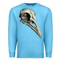 Ocean Blue Raven Skull Premium Sweatshirt - RanaPortraitStore