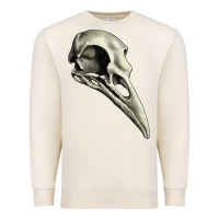 Sandshell Raven Skull Premium Sweatshirt - RanaPortraitStore
