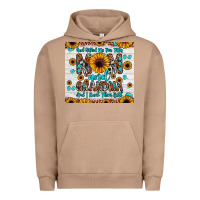Pigment Burro god gifted me two titles mom and grandma and i rock them both Urban Hoodie - JahusDesignShop