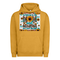 Pigment Peanut Butter god gifted me two titles mom and grandma and i rock them both Urban Hoodie - JahusDesignShop