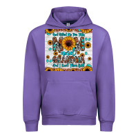 Tulip god gifted me two titles mom and grandma and i rock them both Urban Hoodie - JahusDesignShop