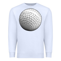 White hockey ball Premium Sweatshirt - texasbilliewilder