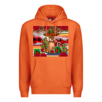 Carrot Chihuahua Christmas Premium Hoodie - JahusDesignShop