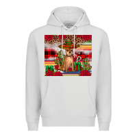 Dove Grey Chihuahua Christmas Premium Hoodie - JahusDesignShop