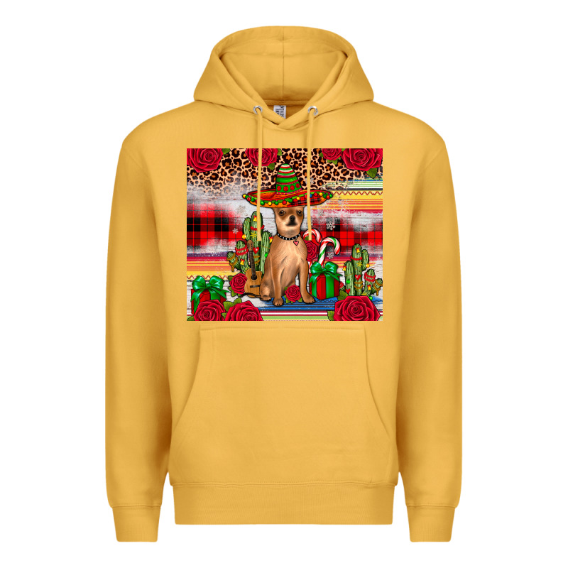 Chihuahua Christmas Premium Hoodie by JahusDesignShop | Teevron