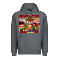 Rock Chihuahua Christmas Premium Hoodie - JahusDesignShop